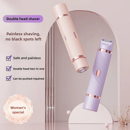 Double-Head Electric Shaver ماكينة حلاقة كهربائية مزدوجة الرأس