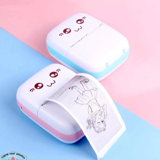 Portable Mini Pocket Printer طابعة بلوتوث لاسلكية للصور والملصقات والملاحظات  وصف المنتج