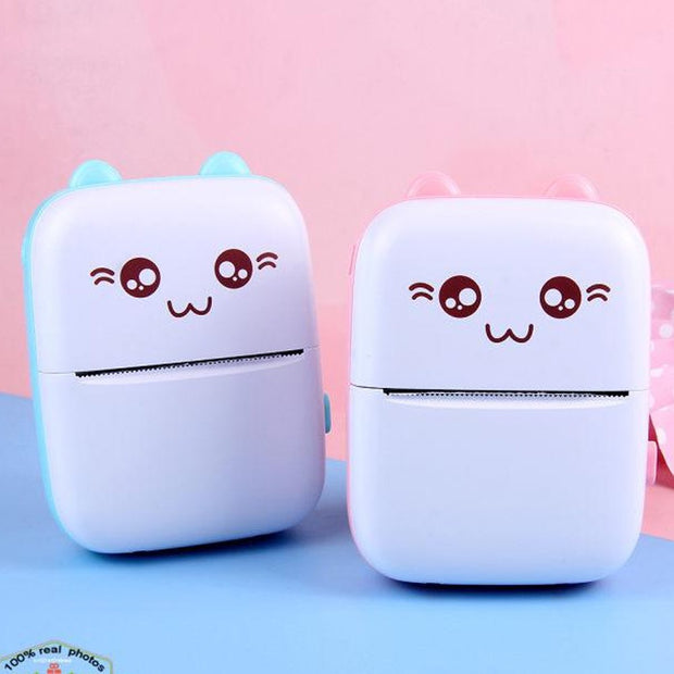 🖨️ Portable Mini Pocket Printer | Bluetooth Thermal Printer | Ink-Free & Rechargeable