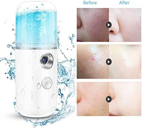 💧 Hydrating Calm Nano Mist Sprayer | Portable Facial Steamer | USB Rechargeable