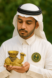 7-in-1 Gift Set Saudi National Day Celebration Bundle (Burner, Holder, Pins, Sashes, Badge, Cap & LED Dome)