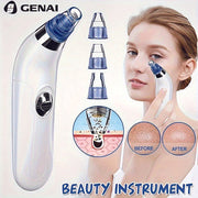 5 Suction Levels, USB Rechargeable Blackhead Remover | 5 مستويات شفط، مزيل رؤوس سوداء قابل لإعادة الشحن عبر USB