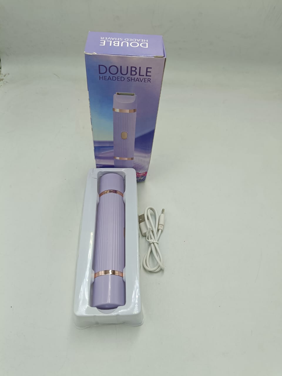 Double-Head Electric Shaver ماكينة حلاقة كهربائية مزدوجة الرأس
