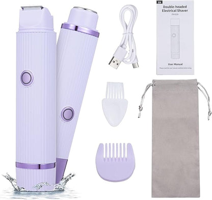 Double-Head Electric Shaver ماكينة حلاقة كهربائية مزدوجة الرأس