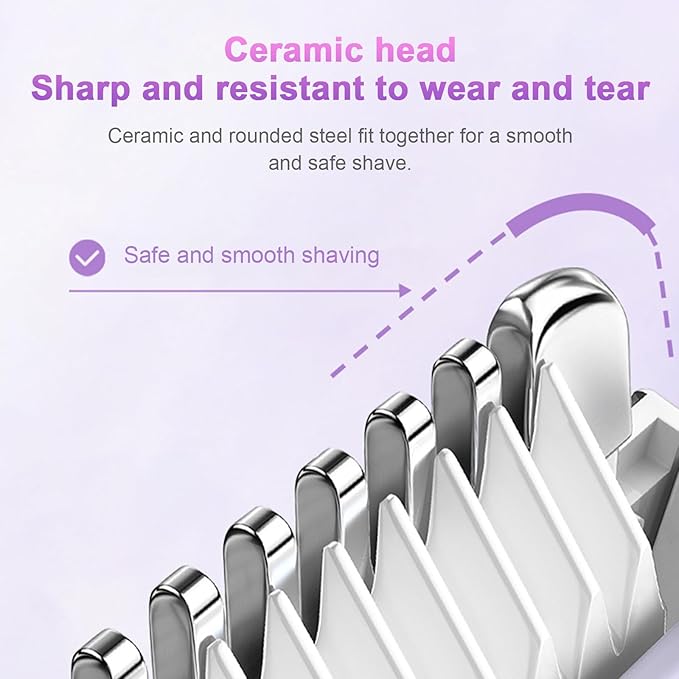 Double-Head Electric Shaver ماكينة حلاقة كهربائية مزدوجة الرأس