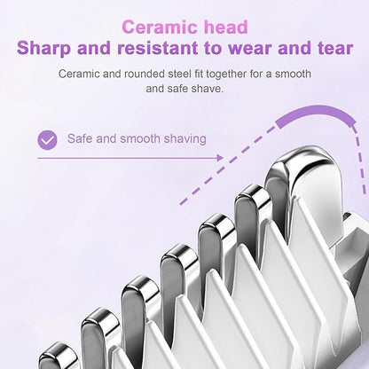 Double-Head Electric Shaver ماكينة حلاقة كهربائية مزدوجة الرأس