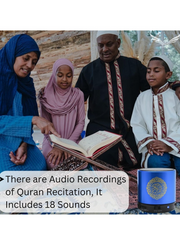🕌 RC Portable Quran Speaker | 18 Reciters, 15 Translations, Remote Control & FM Radio
