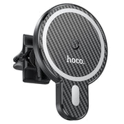 🚗 Hoco CA85 Magnetic Wireless Car Holder | MagSafe Charger for iPhone 12-15