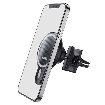 🚗 Hoco CA85 Magnetic Wireless Car Holder | MagSafe Charger for iPhone 12-15
