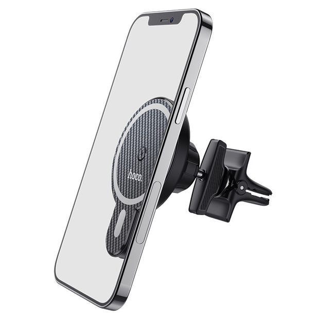 🚗 Hoco CA85 Magnetic Wireless Car Holder | MagSafe Charger for iPhone 12-15
