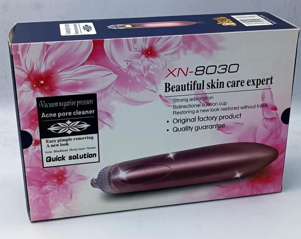 5 Suction Levels, USB Rechargeable Blackhead Remover | 5 مستويات شفط، مزيل رؤوس سوداء قابل لإعادة الشحن عبر USB