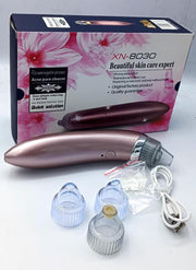 5 Suction Levels, USB Rechargeable Blackhead Remover | 5 مستويات شفط، مزيل رؤوس سوداء قابل لإعادة الشحن عبر USB