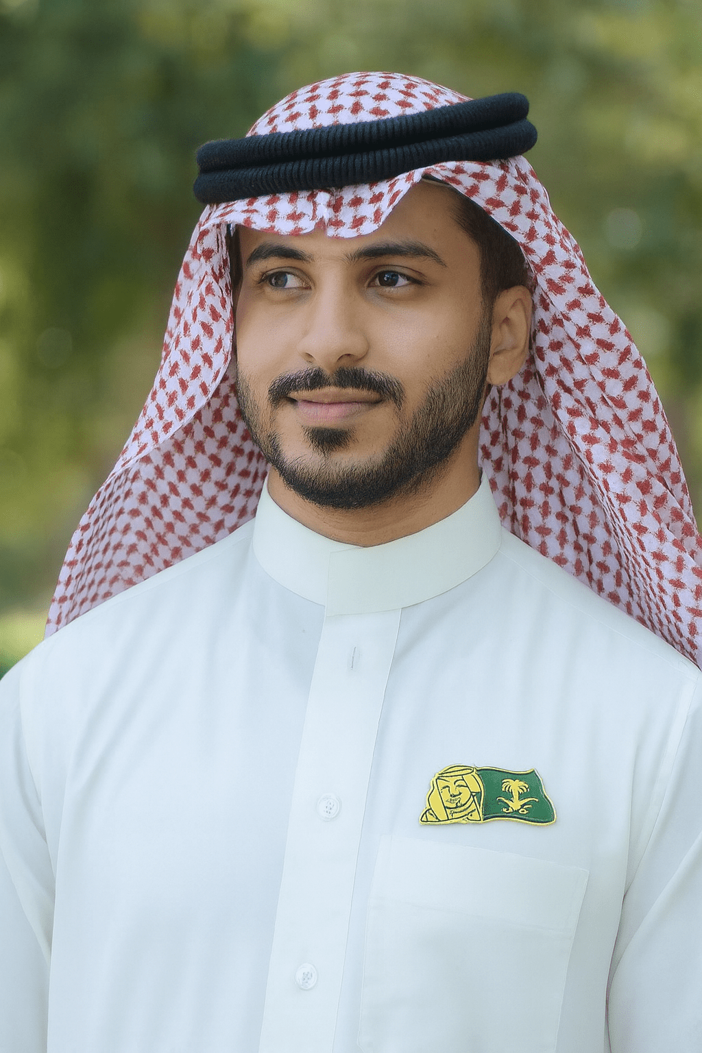 7-in-1 Gift Set Saudi National Day Celebration Bundle (Burner, Holder, Pins, Sashes, Badge, Cap & LED Dome)