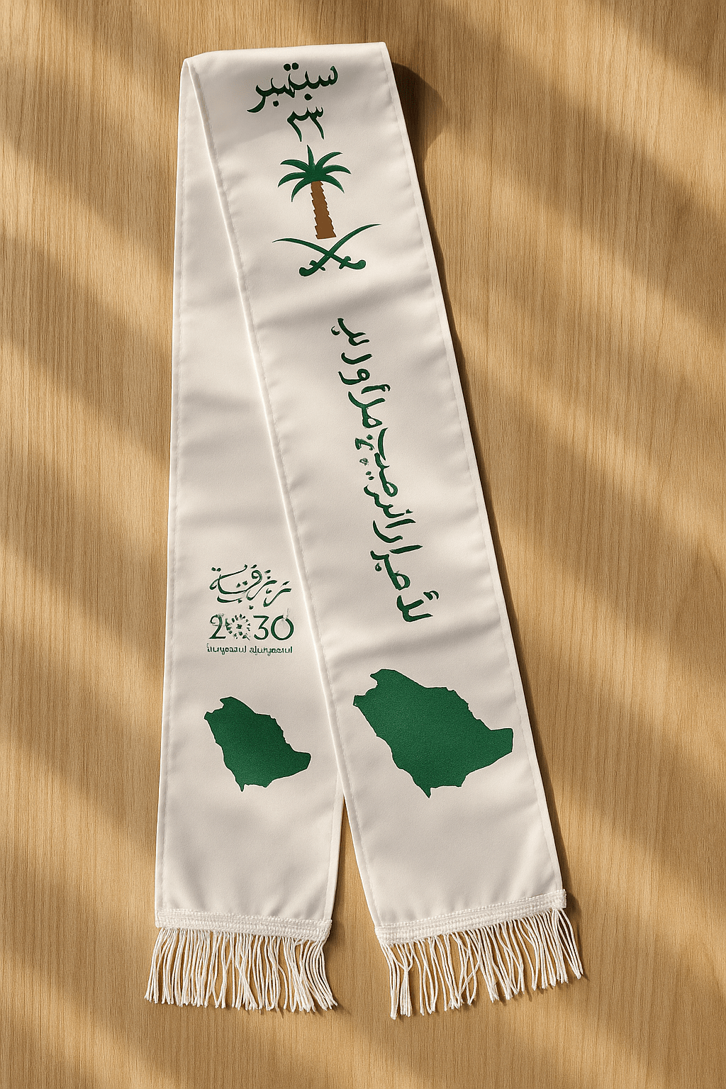 7-in-1 Gift Set Saudi National Day Celebration Bundle (Burner, Holder, Pins, Sashes, Badge, Cap & LED Dome)