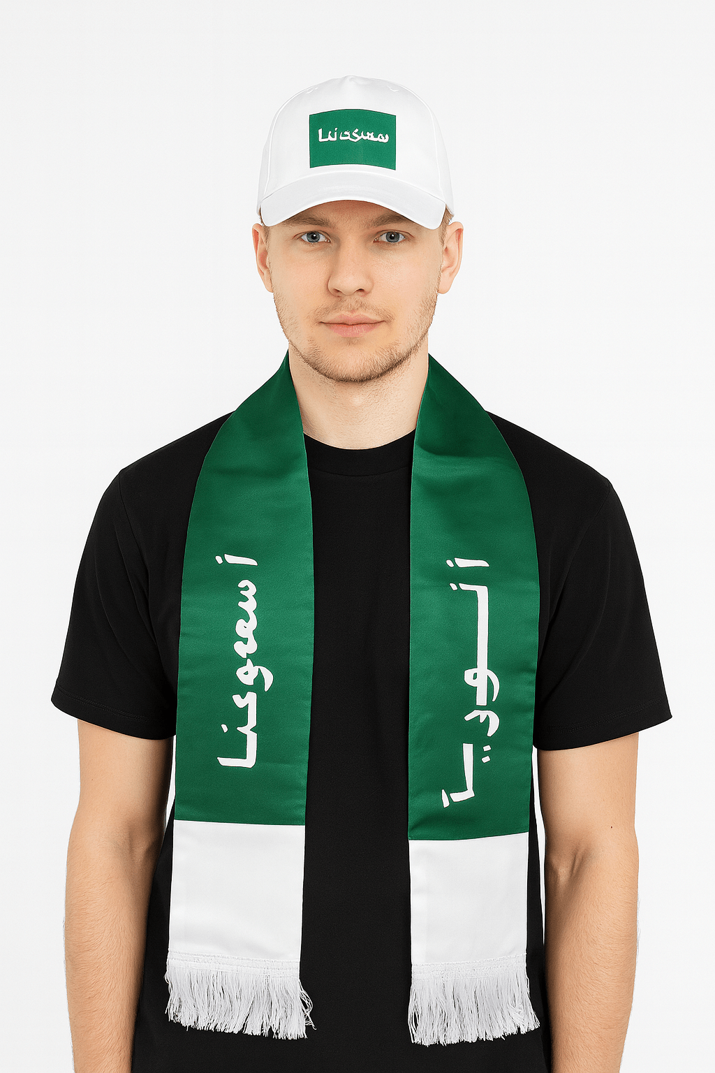 7-in-1 Gift Set Saudi National Day Celebration Bundle (Burner, Holder, Pins, Sashes, Badge, Cap & LED Dome)