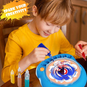 🎨 Kids Spin Art Machine | Creative Painting Kit with Washable Colors | Educational & Fun