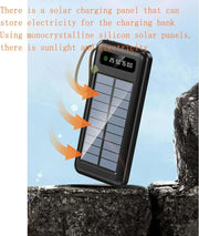 Q-TECH Q113 10000mAh Solar Charging Powerbank | Brand Warranty
