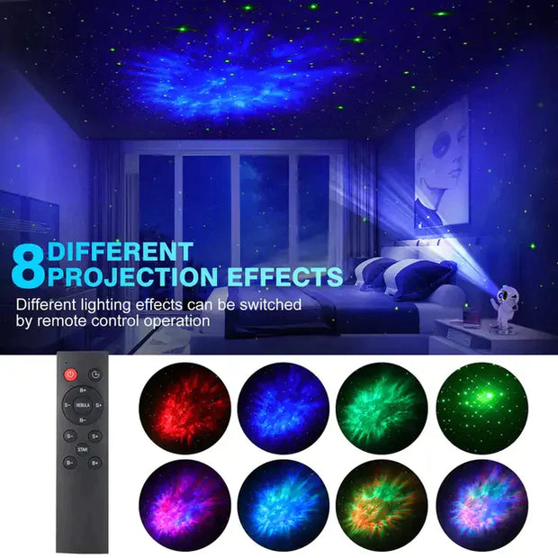 Astronaut Galaxy Projector with Bluethoot Speaker